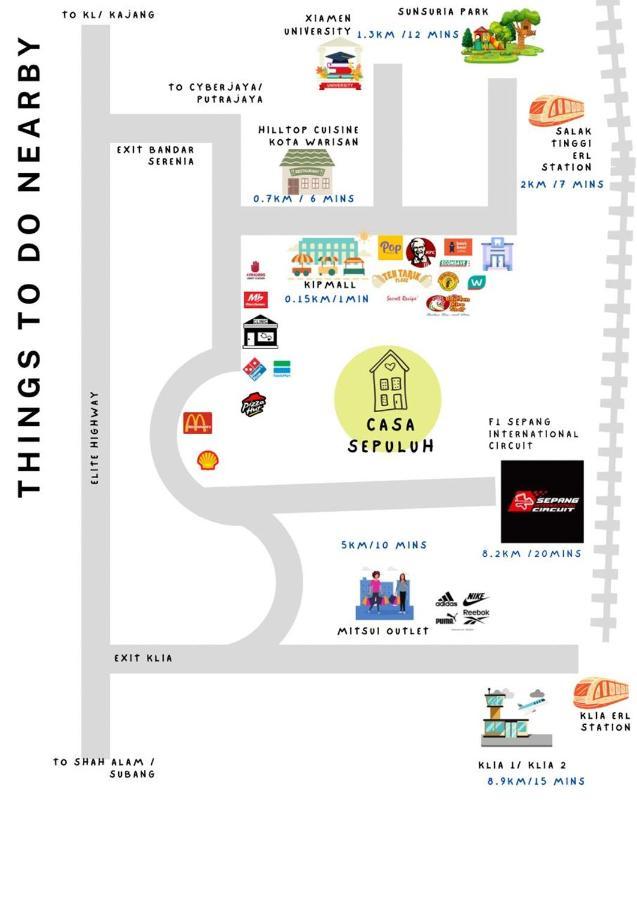 Klia Transit & Connected To Kip Mall At Casa 10 Apartment Sepang